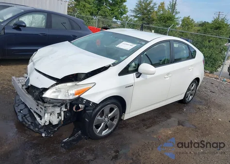 2013 Toyota Prius Three Se z USA, uszkodzony, nr VIN JTDKN3DU1D1642056